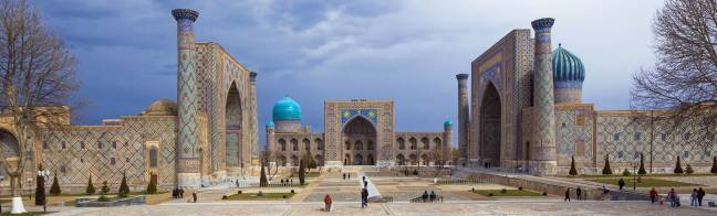 Silk road samarkand registan square prize draw 1900x600