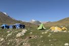 Campsite below the Kharkhiraa Pass