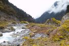 On trek, Dudh Kosi (Milk River). Image by J Hughes