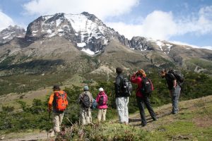 Hiking to Los Cuernos