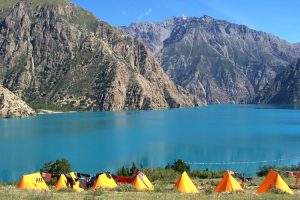 Campsite by Phuksundo Lake