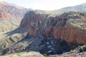 Walking holiday armenia Gorge at Noravank