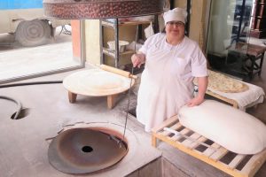 Breadmaking demonstration