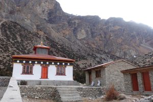 Small monastery at Kyang