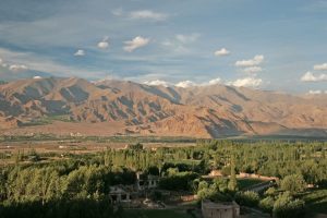 View from Stok Palace