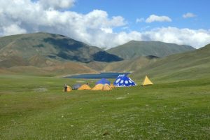 Camping at Blue Lake. Image by P Smith