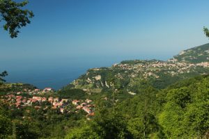 Views over Agerola whilst walking to Amalfi