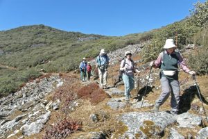 Descent from Rodang La. Image by G Hall