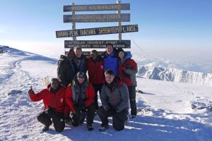 Summit of Mount Kilimanjaro. Image by L Walker