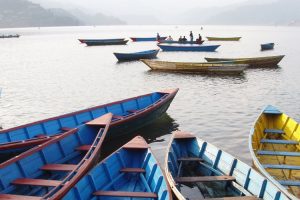 Pokhara Lake, Nepal. Image by R Banks