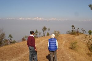 Walking in Dhulikhel, Nepal