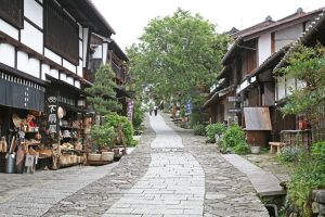 Magome village on the Nakasendo trail