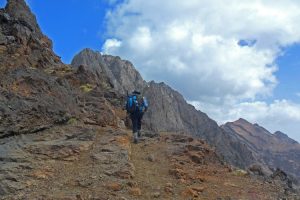 On trek to Neltner Mountain Refuge. Image by M Williams