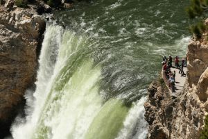 Lower Falls overlook, Grand Canyon of the Yellowstone