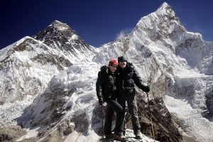 View of Everest from Kala Pattar. Image by  R. Knox