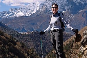 Trek to Dingboche. Image by L.Walker