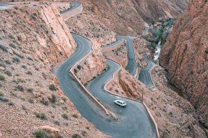 Driving back to Marrakesh across the Tizi n'Tichka pass