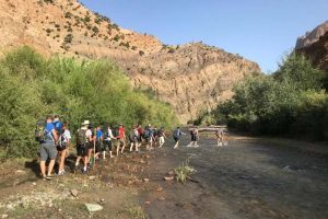 Trekking into the M'goun Gorges