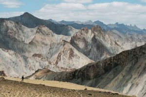 On trek from Hangkar to Nimaling - Markha Valley