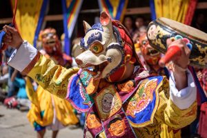 Festival dancers