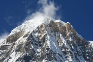 View of Annapurna One. Image by P Allan