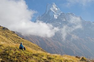 View of Machhapuchare