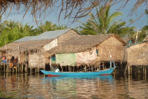 Kampot fisherman's house