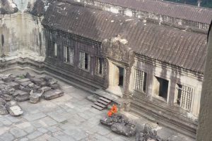 Monk at Angkor Wat, Siem Reap