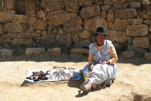 Bolivian lady. Image by K Mason