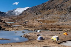 Camp at Janko Kota. Image by A Harrison