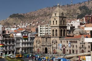 San Francisco Church, La Paz. Image by A Harrison