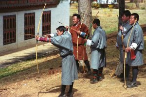 Archery contest. Image by A Harrison