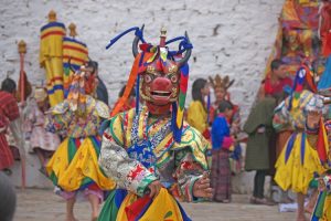 Paro Tsechu dancer. Image by Mr & Mrs Campbell