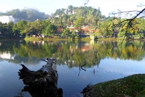 View of lake at Kandy