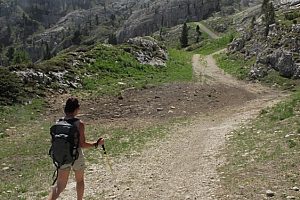 Trekking in the Dolomites