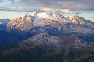 View of Marmolada. Image by D Bird