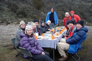 Camp breakfast. Image by S Hage