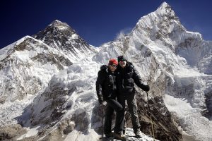 View of Everest from Kala Pattar. Image by R Knox