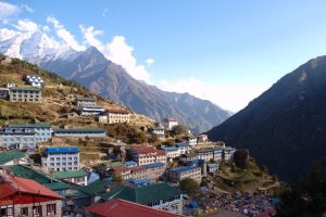 Namche Bazaar. Image by  L Walker