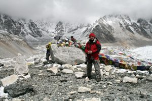 Everest Base Camp. Image by K. Martin