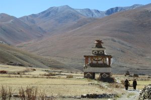 Chorten on Trek to Do Tarap. Image by N Morgan