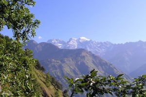 View across to Mount Paldor from Timla school campsite. Image by A Howe