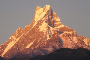 Machhapuche mountain in the Annapurna Himal. Photo by M Sheytanova