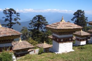 Chortens at Dochu La. Image by Mr & Mrs Stallion