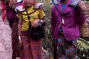 Akha village children