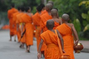 Monks in Luang Prabang