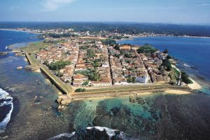 Looking down on Galle Fort