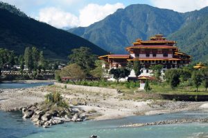 Punakha Dzong.  Image by N Sloman