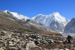 Near North Base Camp. Image by J Fitzpatrick