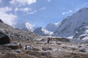 Descent from Pangpema. Image by G Marshall